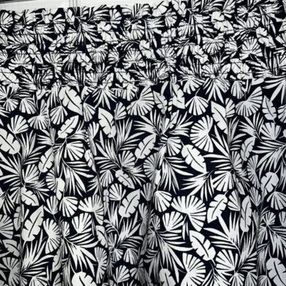 BODEN Navy/White Hawaiian Leaf Foliage‎ Mini Skirt Cotton NWT Size 10 - Picture 6 of 7